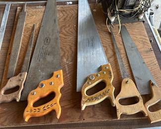 Lots of hand tools! 