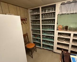Got the keys on Tuesday! Here are the pics for the initial walk through! We did not open any boxes or totes! This is just what was out waiting for us! More detailed photos added almost daily starting this week! DOZENS of canning jars  and equipment accessories! 