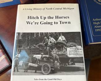 A nice collection of Saginaw MI History Books! 