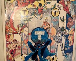 Our clients uncle own a comic book shop in Old Town Saginaw! These are just a few of the great vintage posters that we have for sale! 