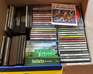 Some great CD’s, and cassette tapes!