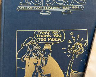 🎶 I’m Popeye The Sailor man… GREAT books of all the Popeye comics! 