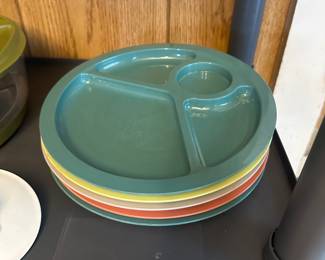 Some cool Melmac Divided Plates! 