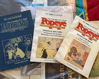 🎶 I’m Popeye The Sailor man… GREAT books of all the Popeye comics! 