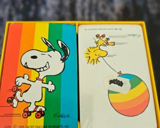 vintage Peanuts cards