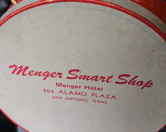 Great memorabilia  of the historic Menger Hotel in Sant Antoino