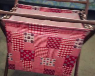 vintage sewing basket