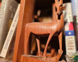 Gazelle bookends 