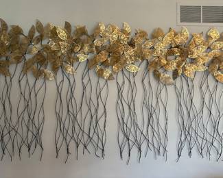 Large metal wall art