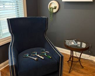 Magnifying glass collection, in many rooms.