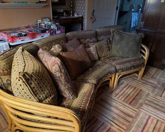 Lovely bamboo settee