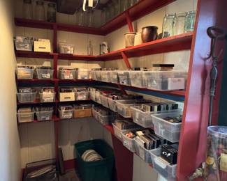 Hundreds of CD’s and cassettes