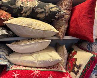 Pillows galore!