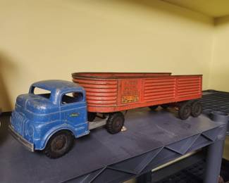 Several cool old trucks