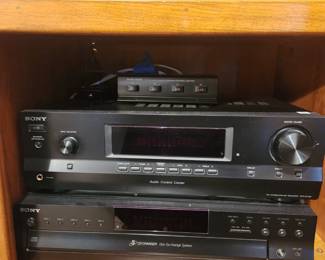 Sony accessories and Polk Audio speakers(not pictured)