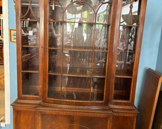 Beautiful china cabinet with storage - price reduced