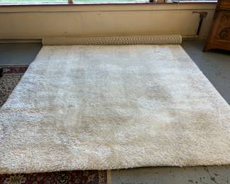 Great white shag carpet