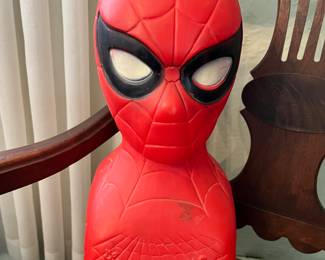 Vintage Spiderman bank