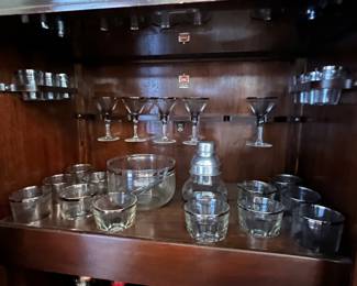 MCM Dorothy Thorpe style barware