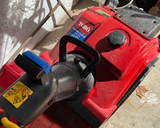 Toro snowblower