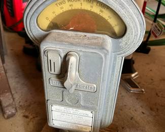 A working parking meter!