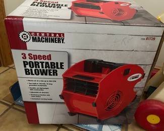 3 speed portable blower
