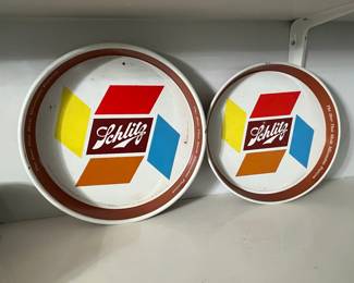 Schlitz beer trays