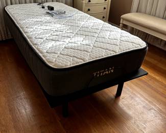 Twin Mattress and Electric Bed Frame