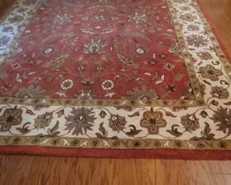 Thomasville hand woven wool rug 8x10 in great condition