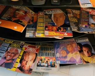 Vintage Star Trek magazines