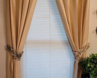 custom drapes in this home are for sale