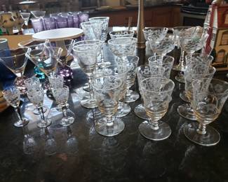 VINTAGE STEMWARE