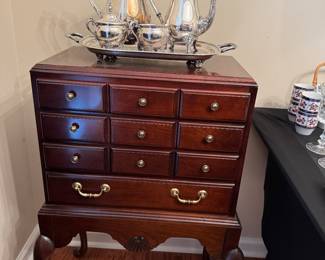 Queen Anne Style Silver Chest