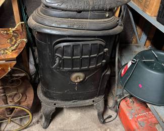 Antique wood stove