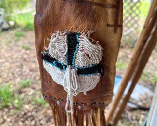 Beaded Pouch $400