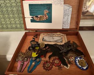 Henry Alcus Enamel Jewelry $100