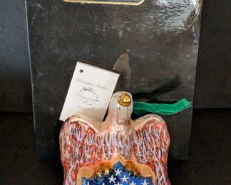 Christopher Radko Wings Of Freedom ornament