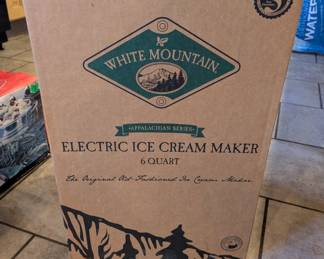 White Mountain Electric Ice Cream Maker