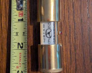 Vintage Peek-a-Boo sliding watch