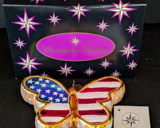 Christopher Radko Wings Of Freedom ornament