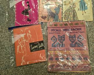 Antique & Vintage Ephemera: Country Gentleman, Singer Sewing Skills, McCall Needlework, Butterick, and more!