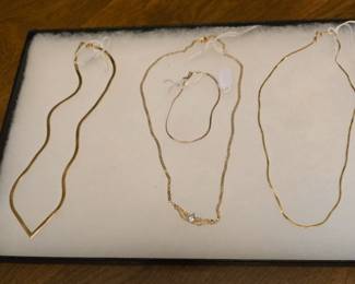 14k Jewelry -- More Pretty Necklaces!
