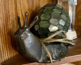 Cute snail lamp!