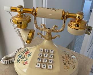 vintage landline telephone