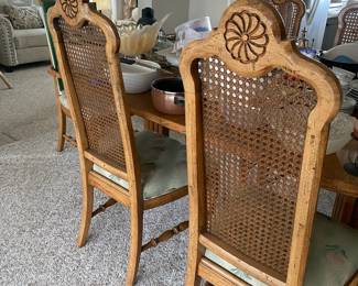dining table chairs (seats 6)