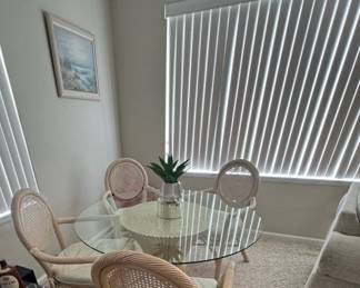 dining table with 4 chairs