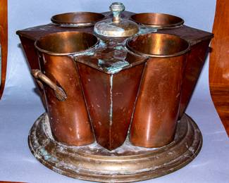 ART DECO BOTTLE COOLER