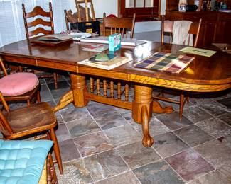 LARGE COUNTRY KITCHEN DINING TABLE