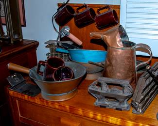 COPPERWARE AND METALWARE