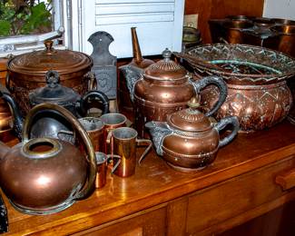 COPPERWARE AND METALWARE